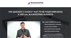 Desktop Screenshot of learntobeabookkeeper.com
